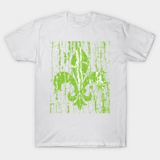 Heraldic lily green T-Shirt